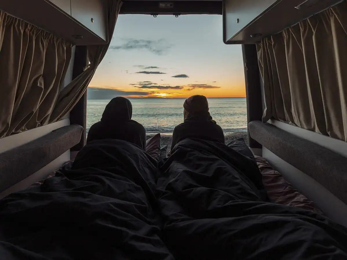 Apollo Euro Tourer New Zealand - Bed with Boot Open