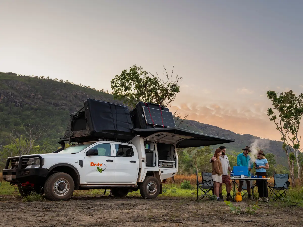 4WD Warrior Camper - Camping Scene