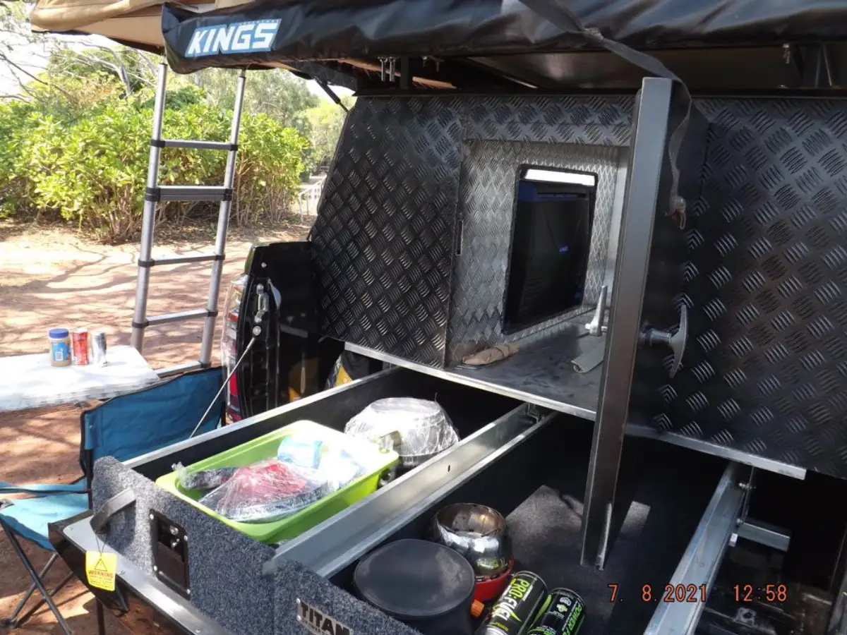 4WD Grip Camper Rear Storage