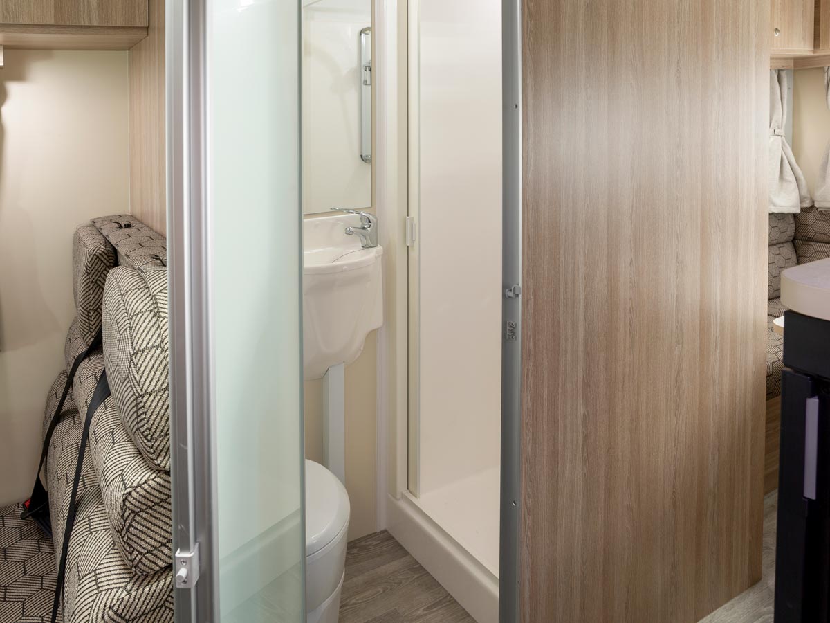 4ST Motorhome - washroom area view