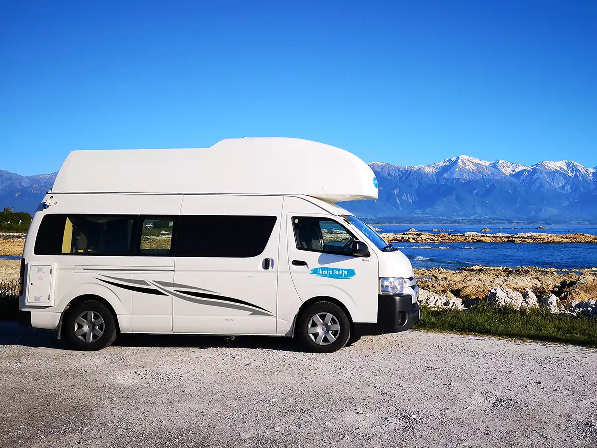 Cheapa Endeavour Camper New Zealand - Side View