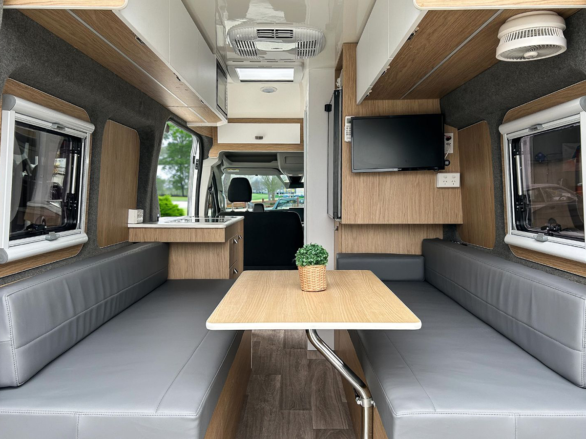 Cruisin 2 Berth Hitop - Interior View