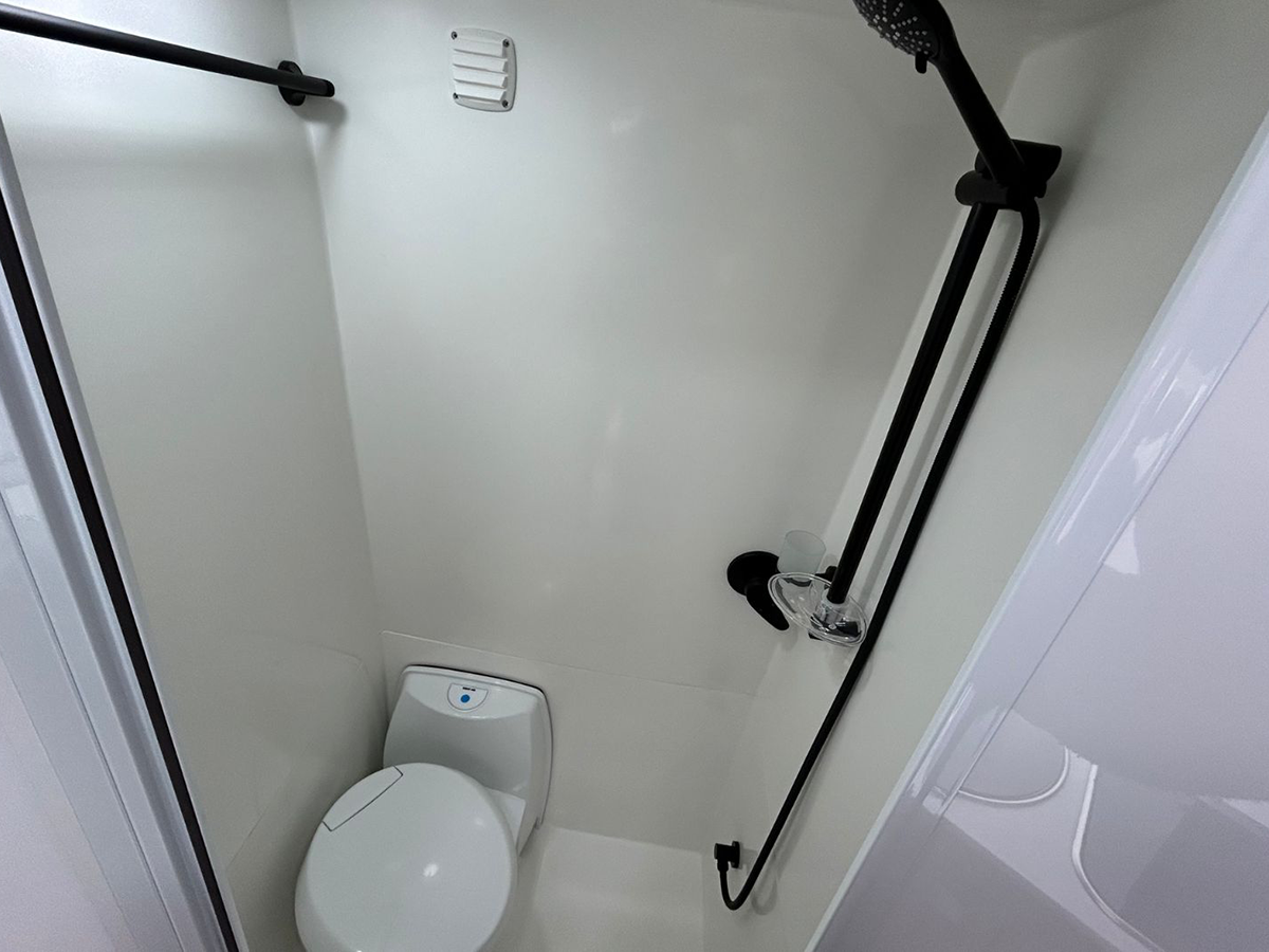 Rover 2 Berth - Shower and Toilet