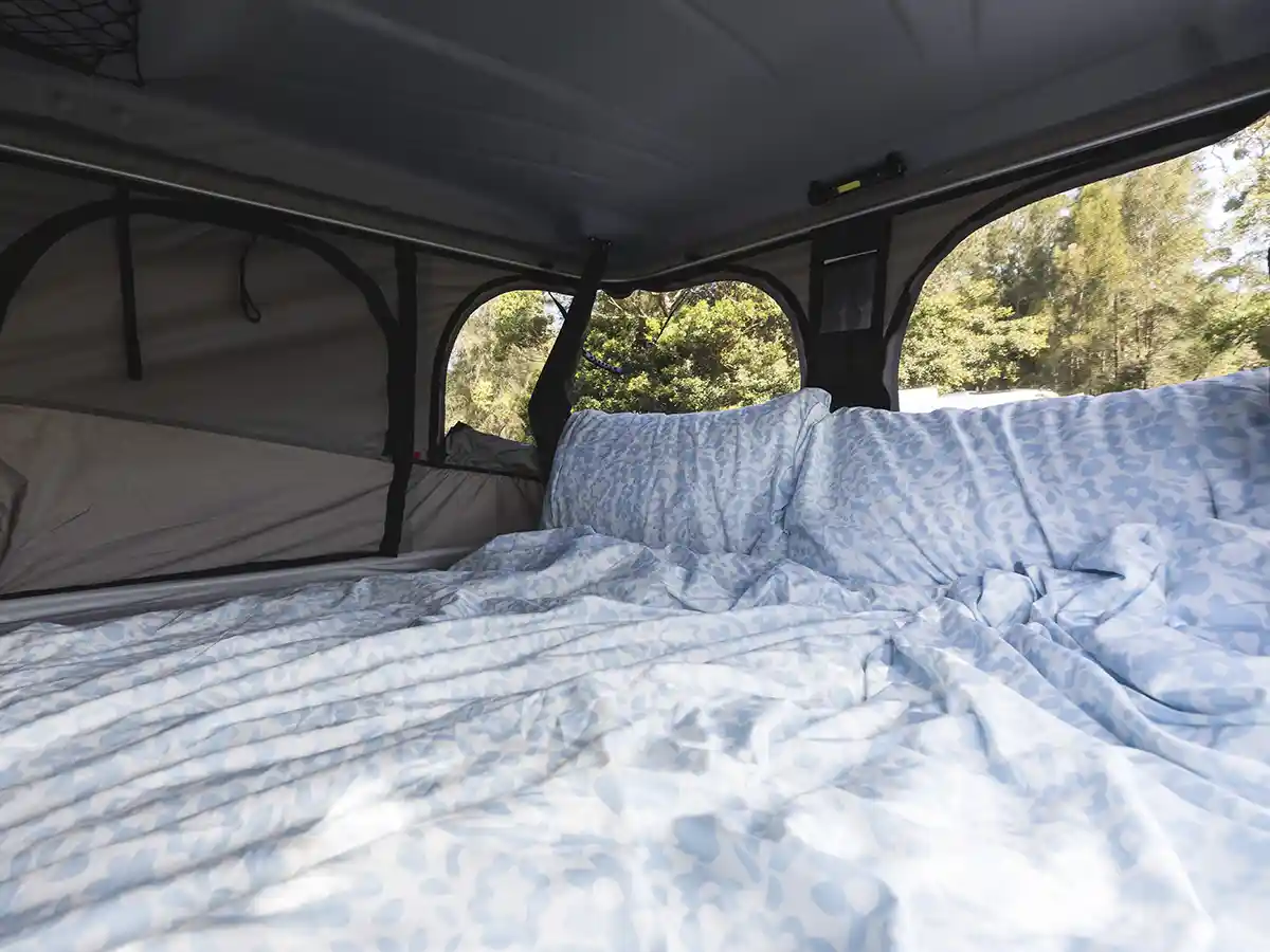 4WD Adventure Tent Bed Setup