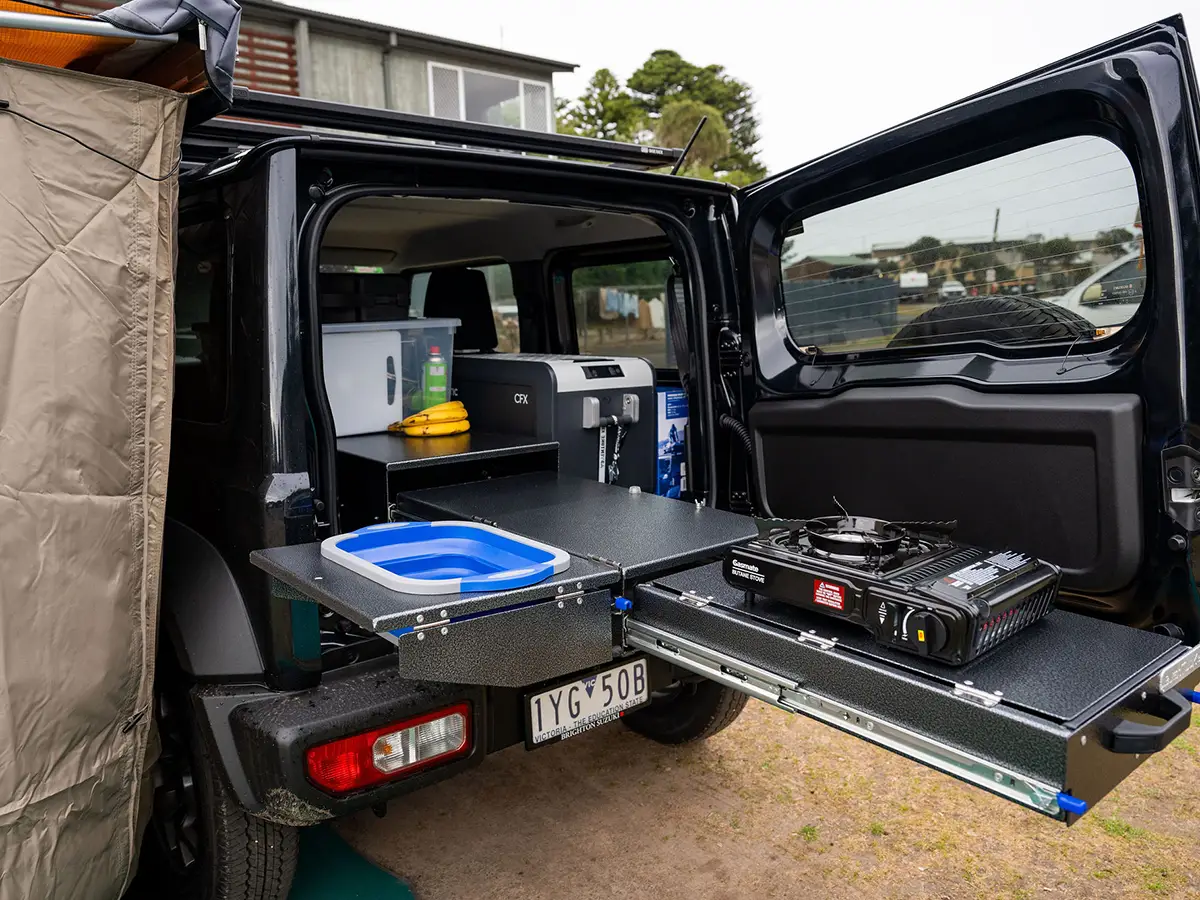 4WD Jimny Slide Out Kitchen