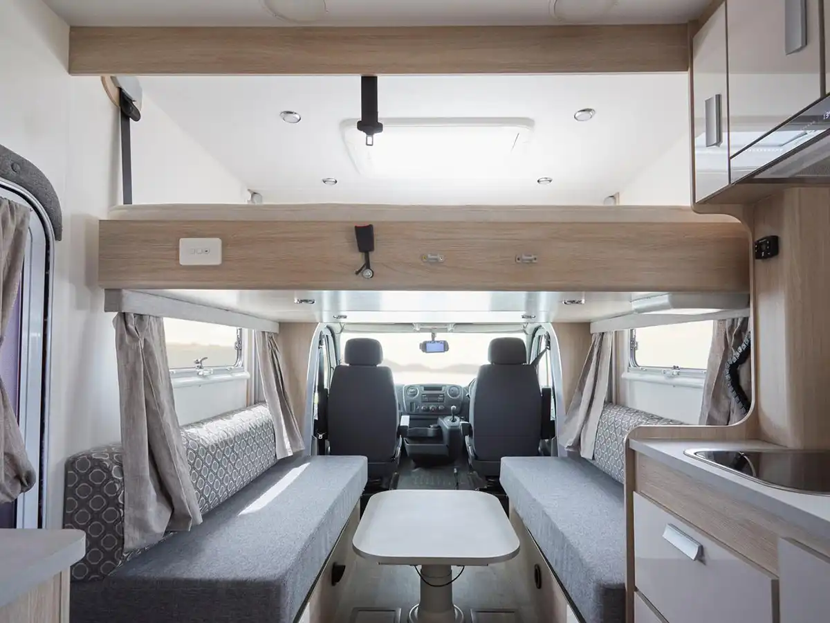 LJ 2 Berth Voyager Roamer Motorhome - Living Area