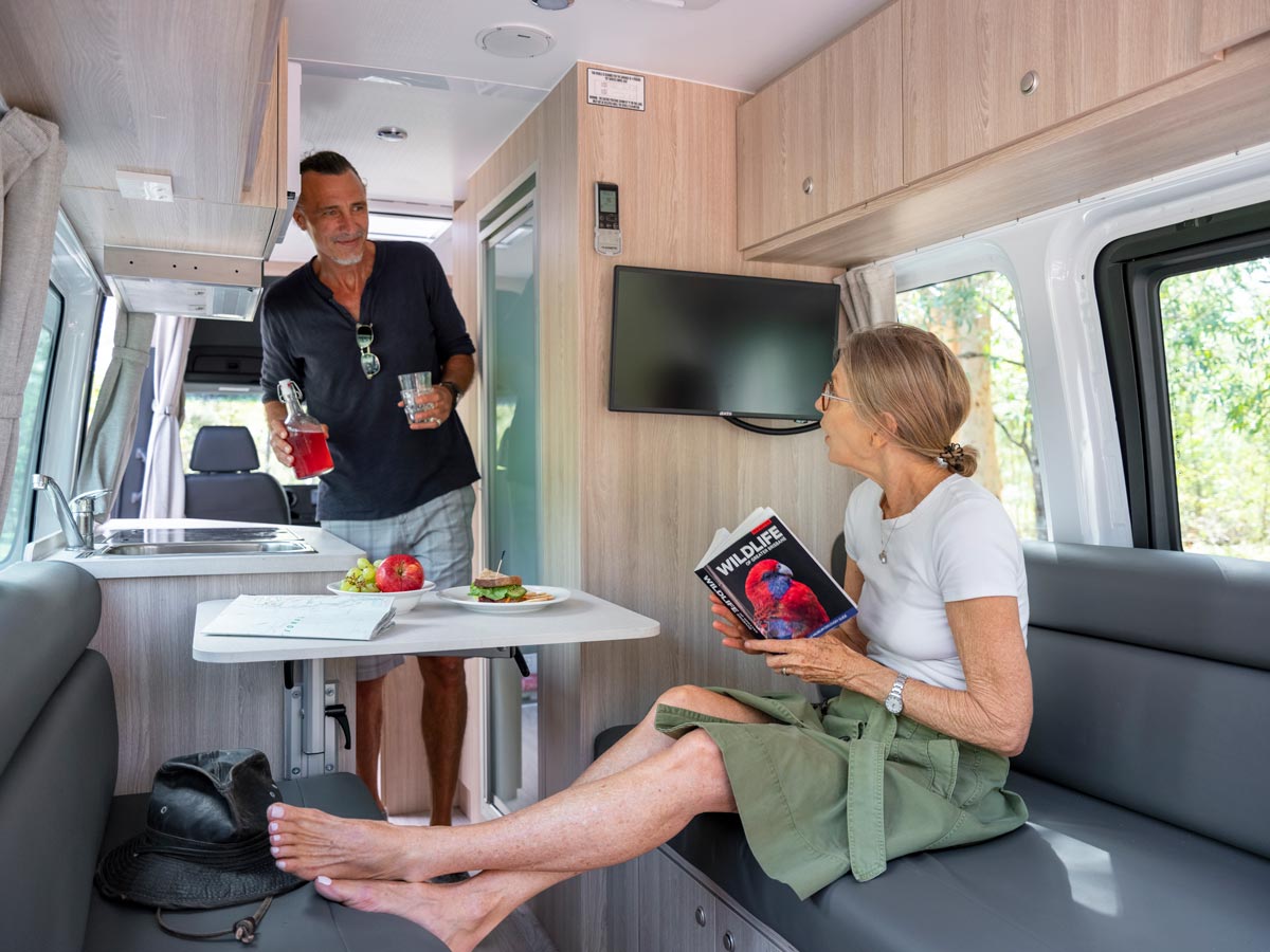 Ultima  2 Berth - living area view