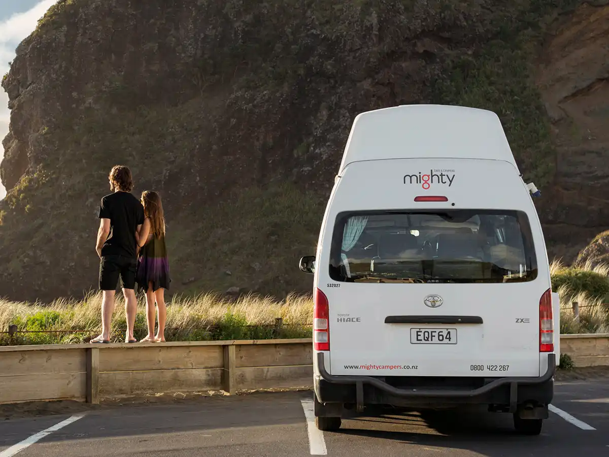Highball 3 Berth Campervan New Zealand - Back View