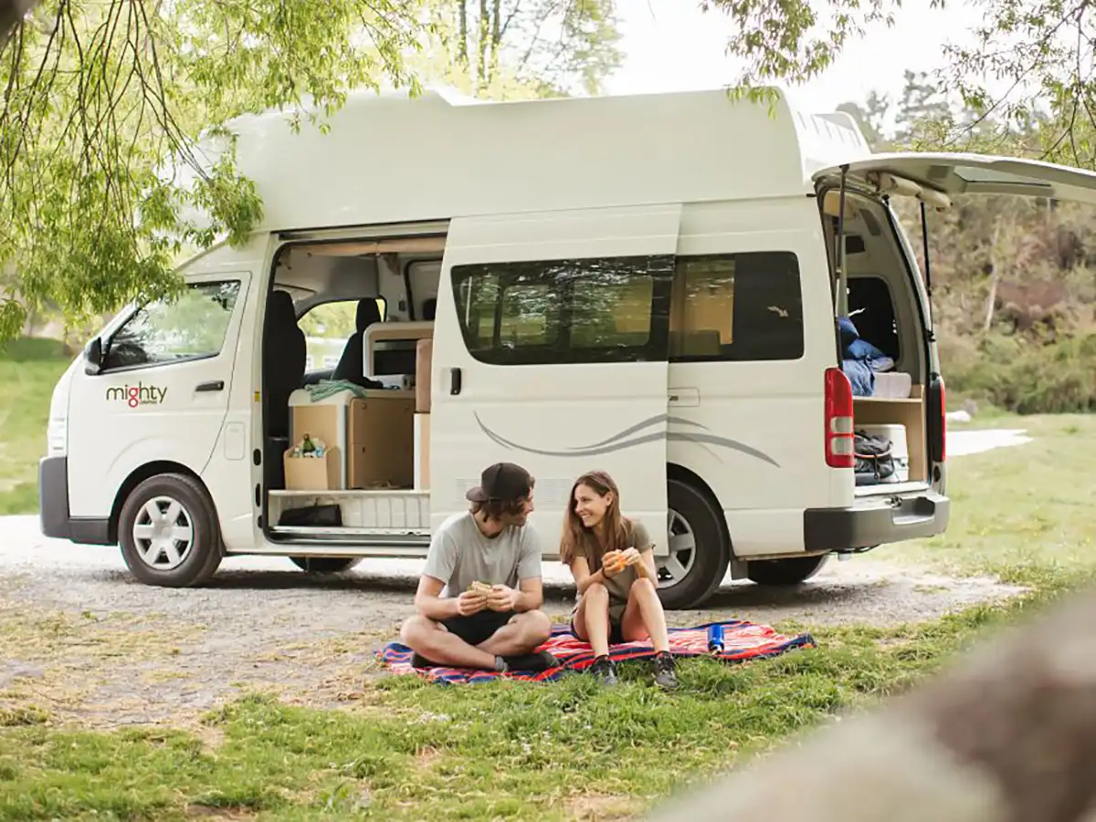 Highball 3 Berth Campervan New Zealand - Outdoor View