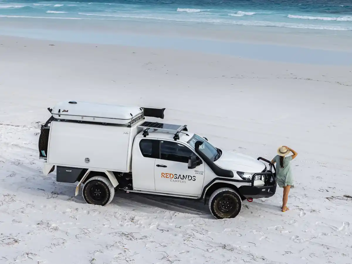2 Person 4WD Camper on Beach