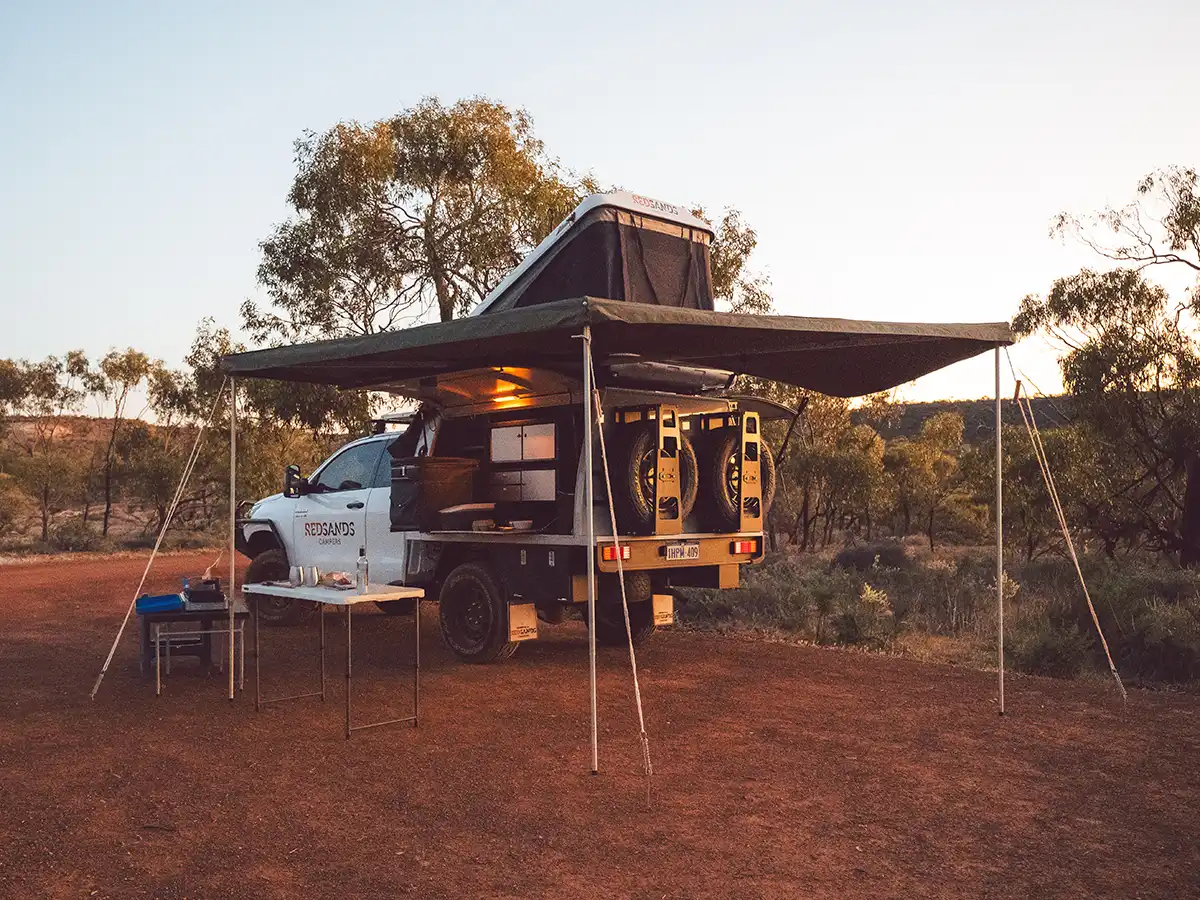 2 Person 4WD Camper Full Setup
