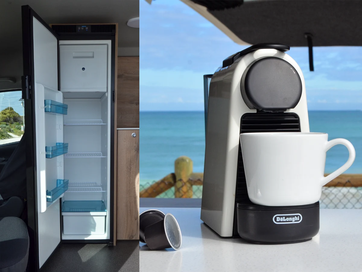 Cruiser - Fridge and Coffee Machine