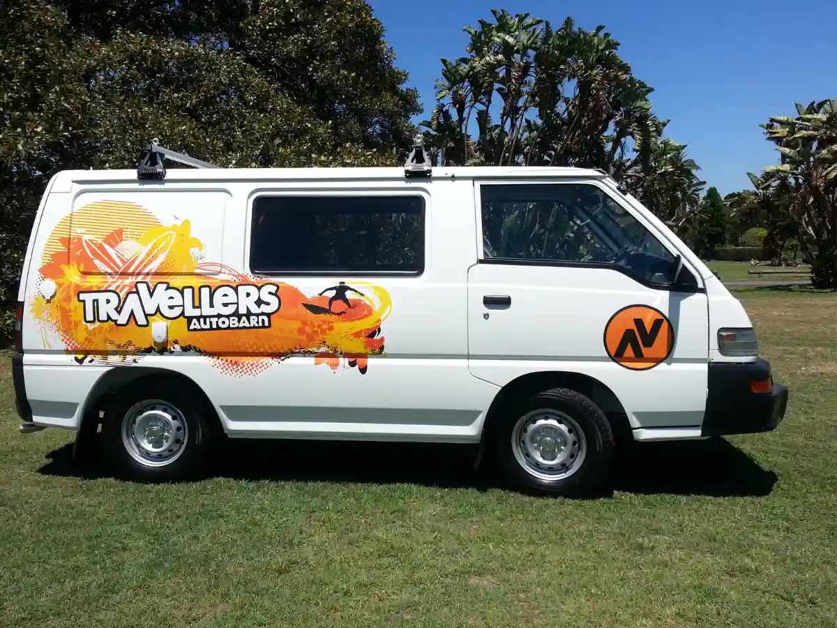 Budgie Campervan Side View